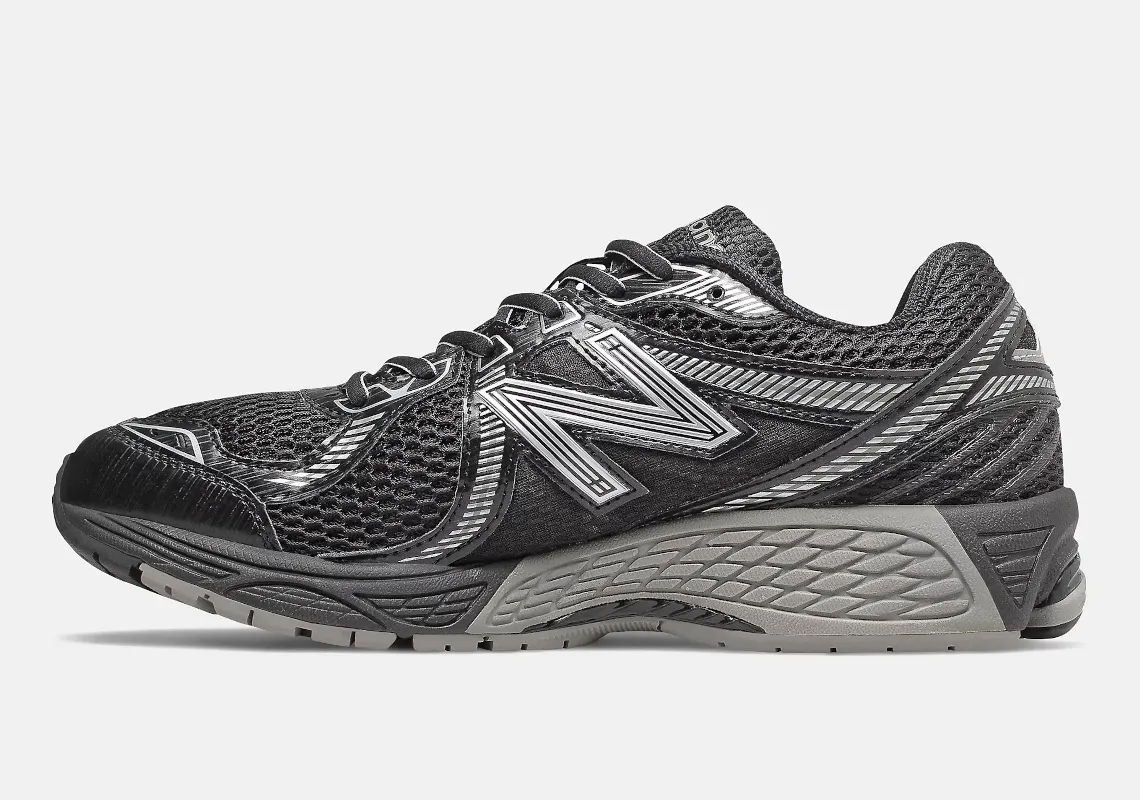 new balance 860v2 silver black new balance 860v2 silver black